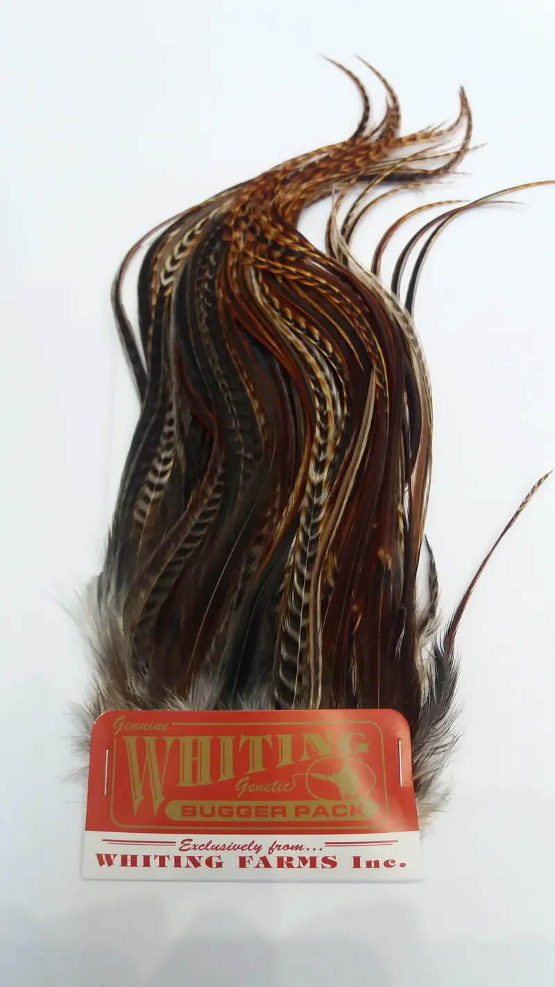 Whiting Bugger Pack in Barred Dark Ginger-1